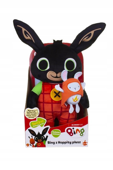 Interaktyvus minkštas žaislas triušis Bing