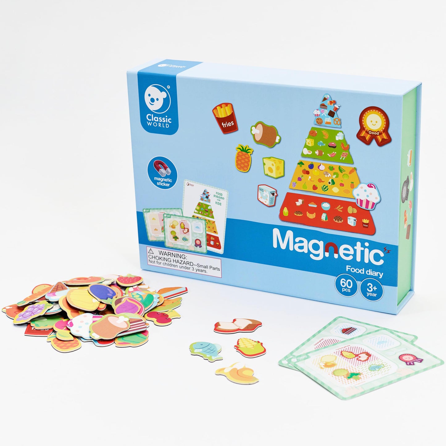 Classic World magnetinis galvosūkis mityba – vaizdas 3