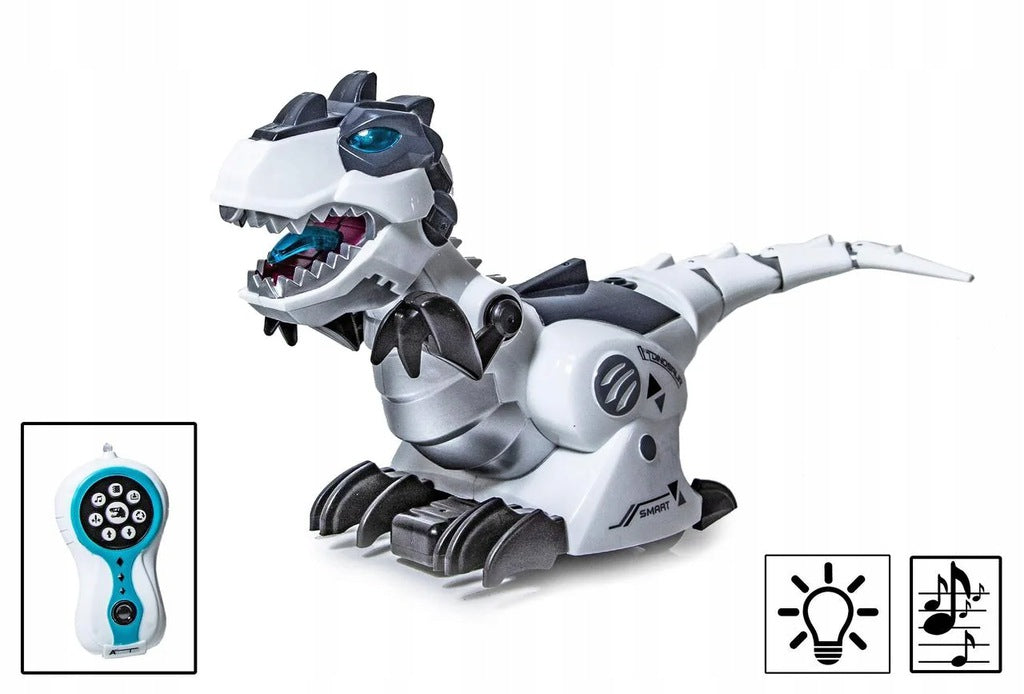 Nuotoliniu būdu valdomas dinozauras + garsai ir šviesos