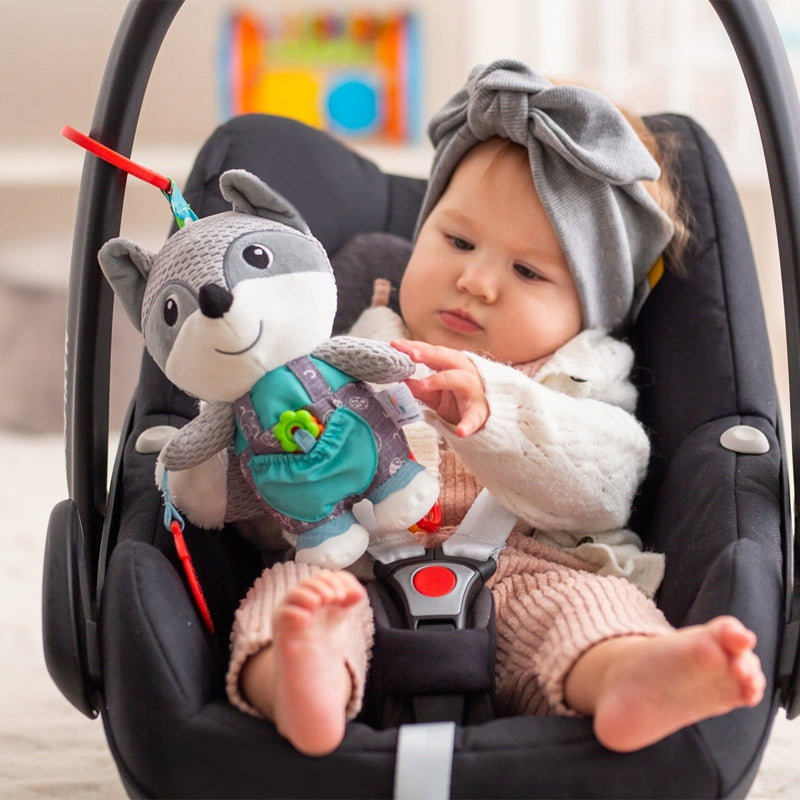 Balibazoo pakabukas lapė Felix, pilka – vaizdas 2