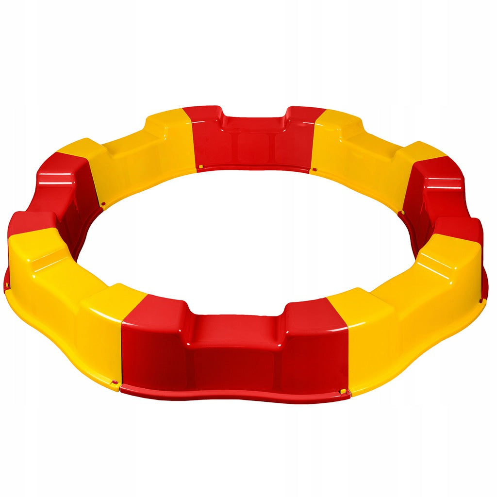 Didelė plastikinė smėlio dėžė 160 cm, talpa 200 kg – vaizdas 4