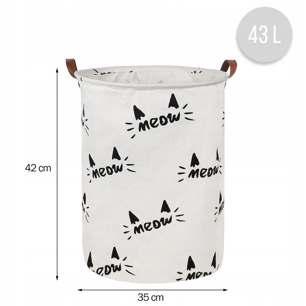 Krepšys žaislams 35 x 42 cm Meow – vaizdas 2