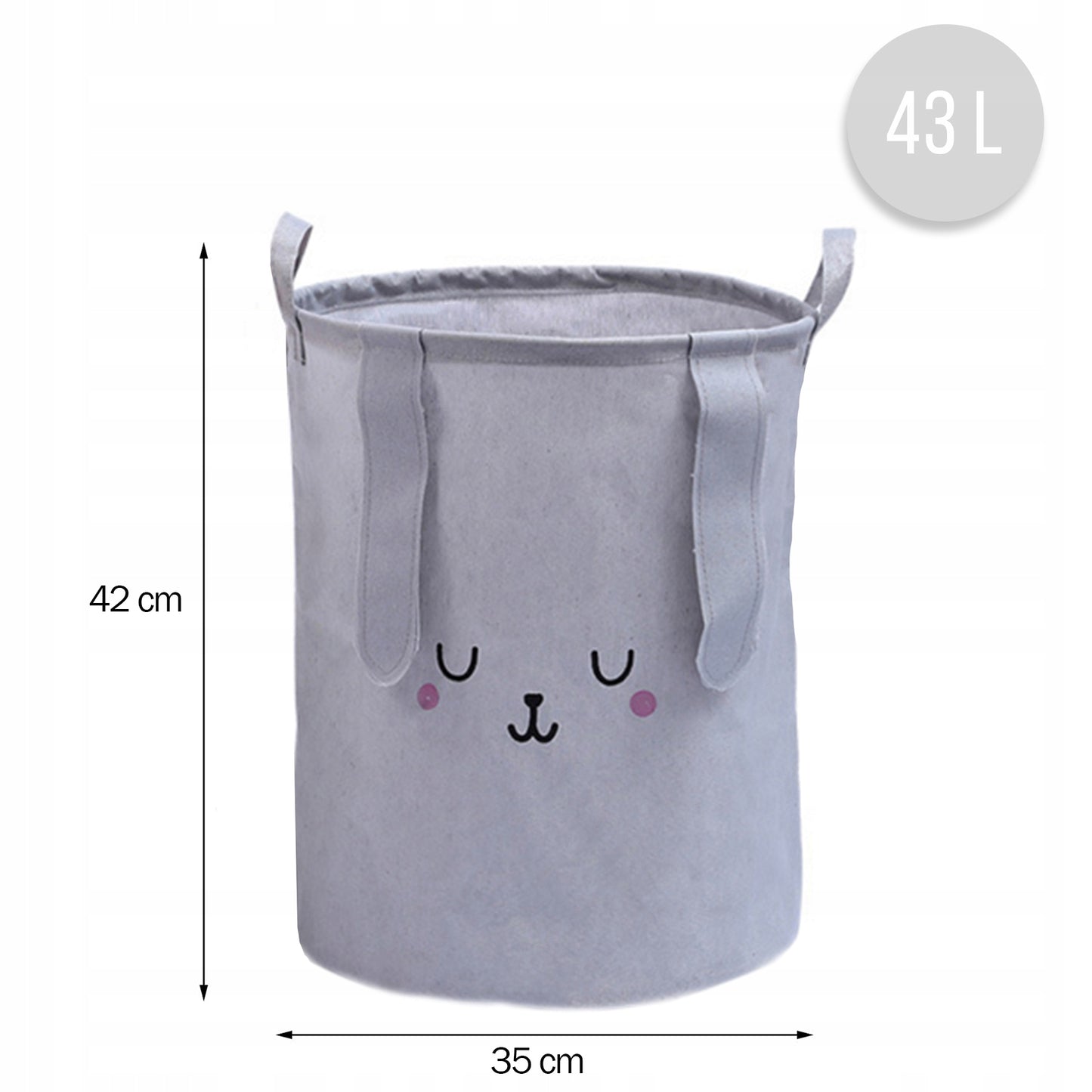 Krepšys žaislams 35 x 42 cm – vaizdas 2