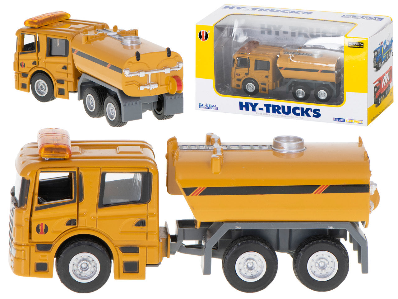 Autocisternos modelis, Die-Cast 1:50 HY-TRUCK's – pagrindinis vaizdas