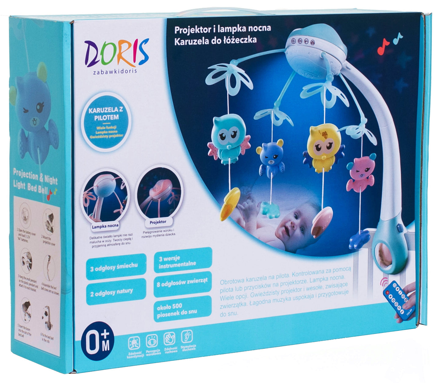 Lovos karuselė-projektorius – vaizdas 2