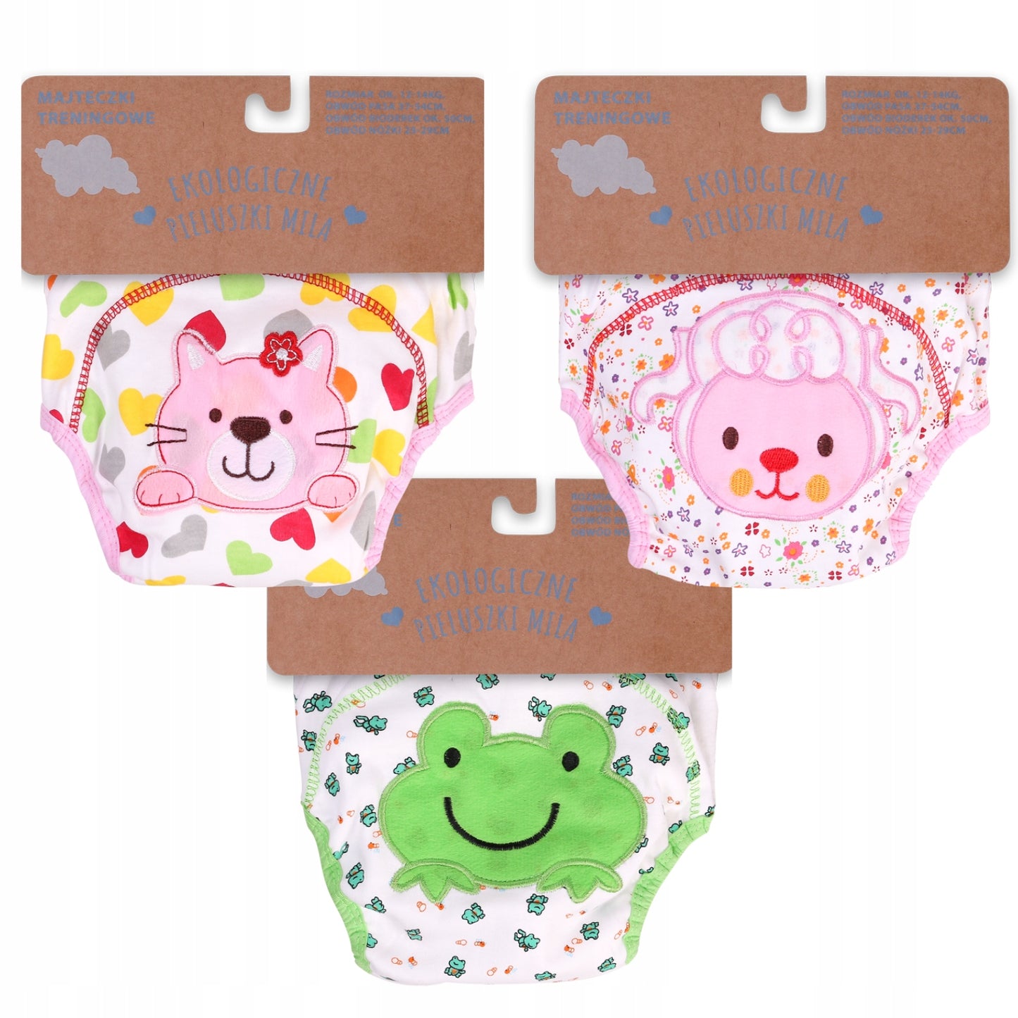 Neperšlampamų kelnaičių komplektas – pagrindinis vaizdas