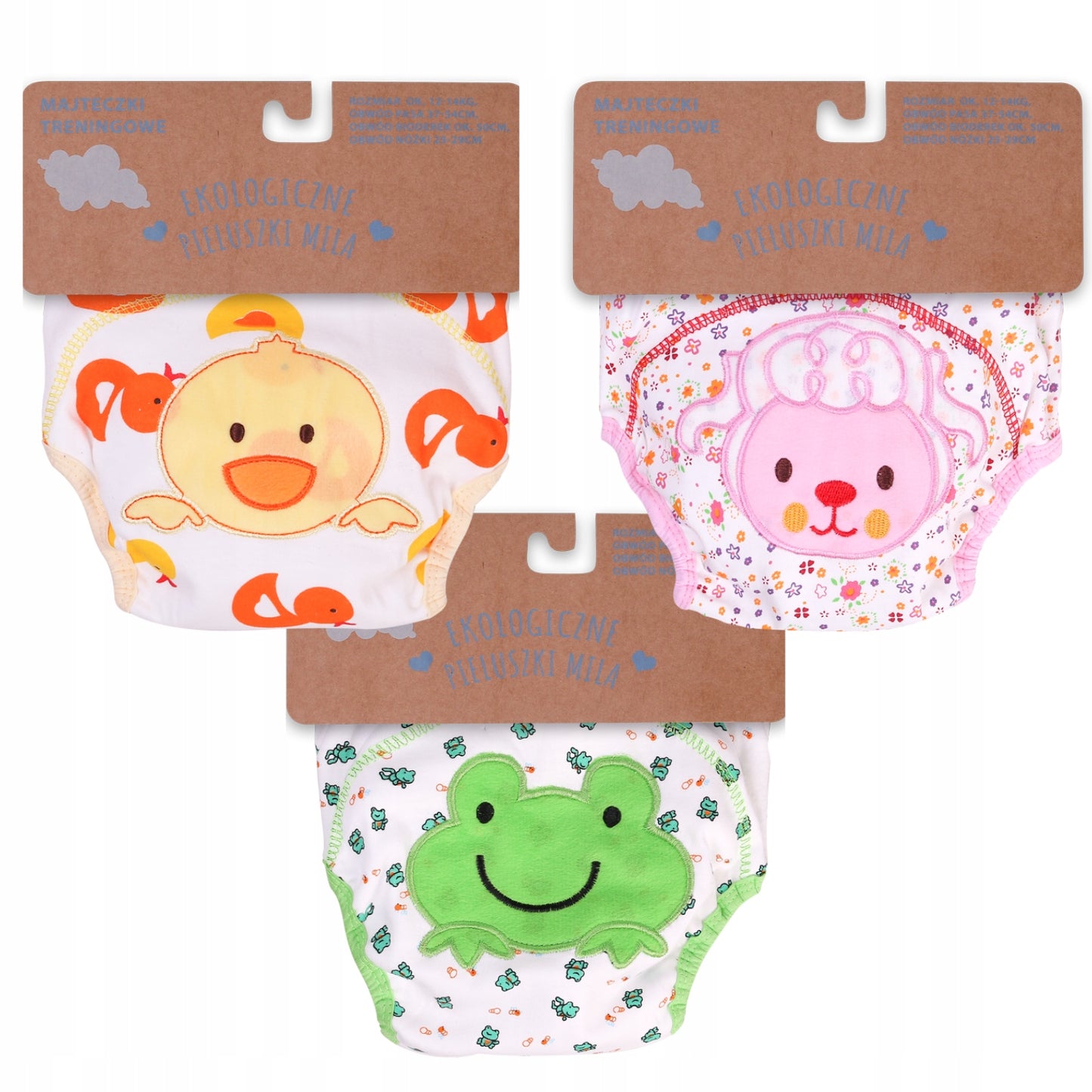 Neperšlampamų kelnaičių komplektas – pagrindinis vaizdas