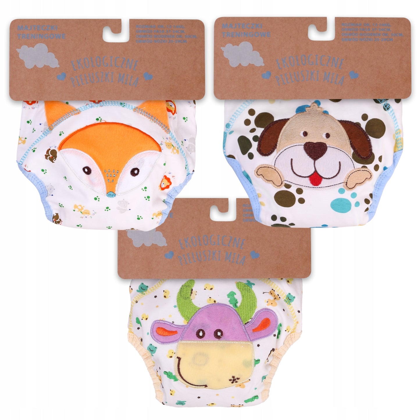 Neperšlampamų kelnaičių komplektas – pagrindinis vaizdas