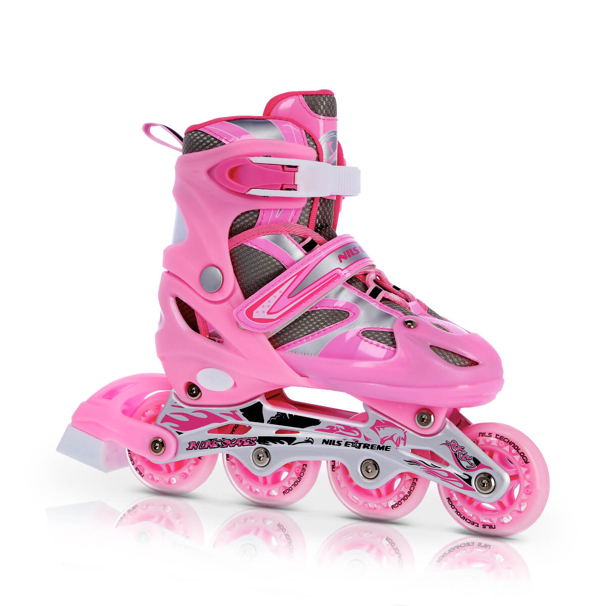 Nils Extreme pačiūžos-riedučiai 2in1 – vaizdas 2