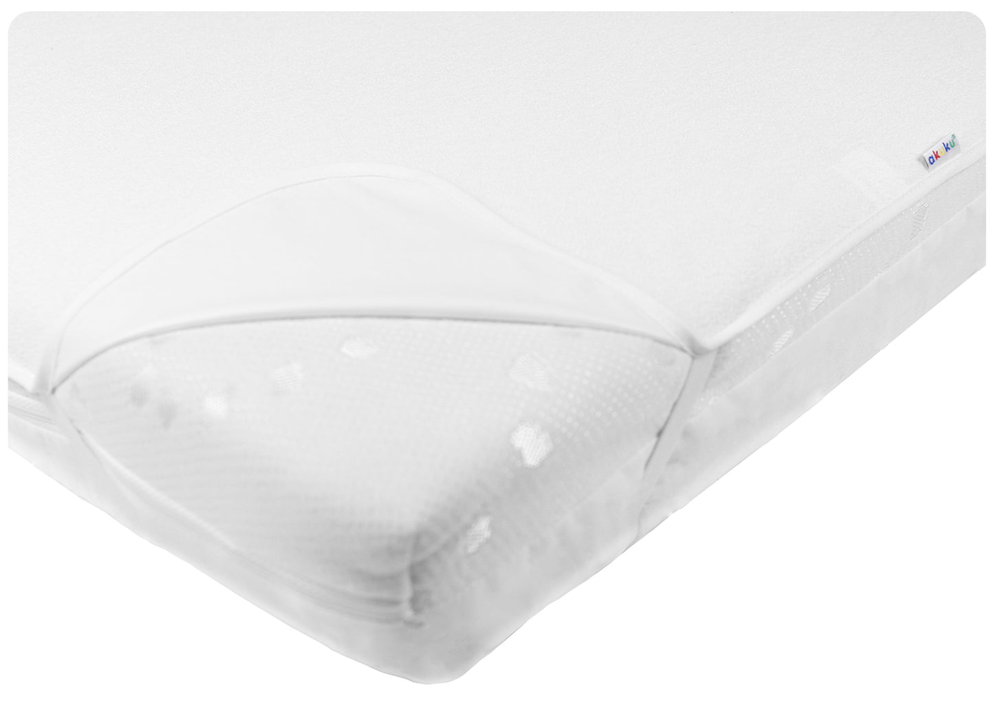 Čiužinio apsauga 160x80 cm antialerginė ir neperšlampama – vaizdas 2