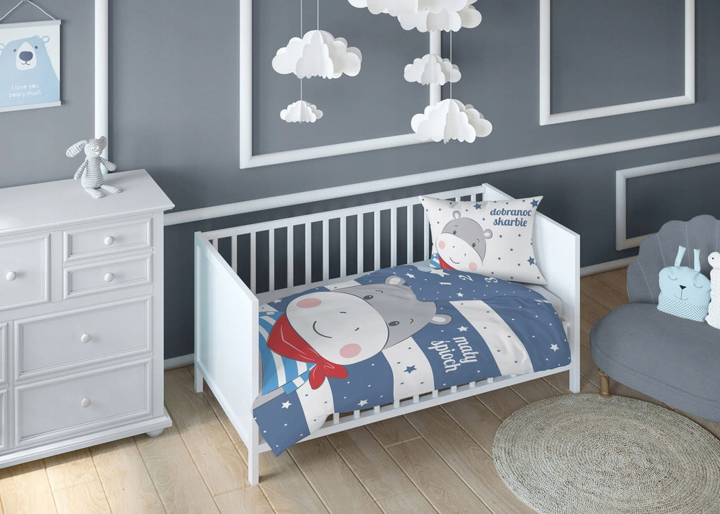 Patalynės kompleksas hipopotamas 100x135 cm