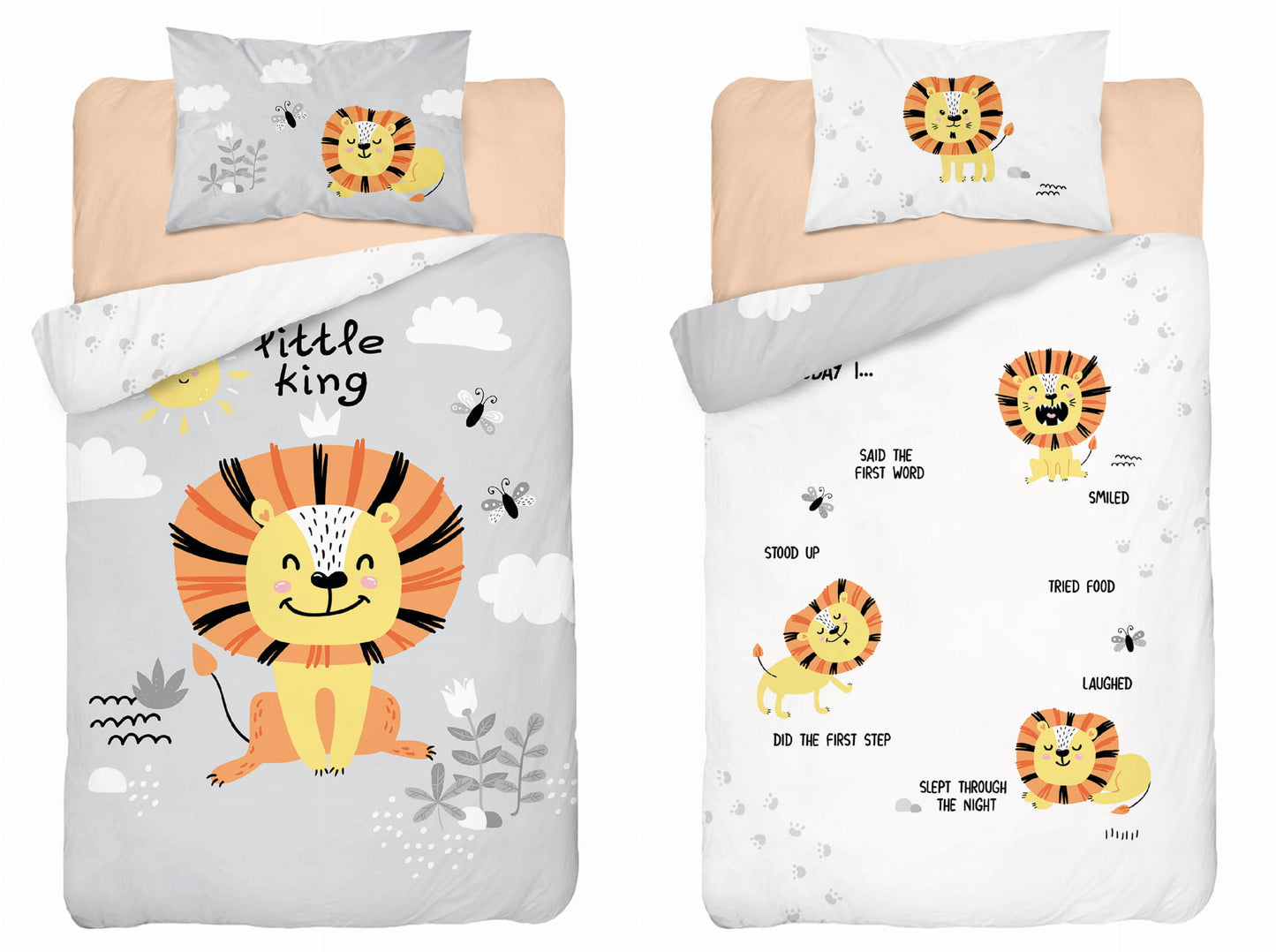 Patalynės kompleksas liūtas 100x135 cm