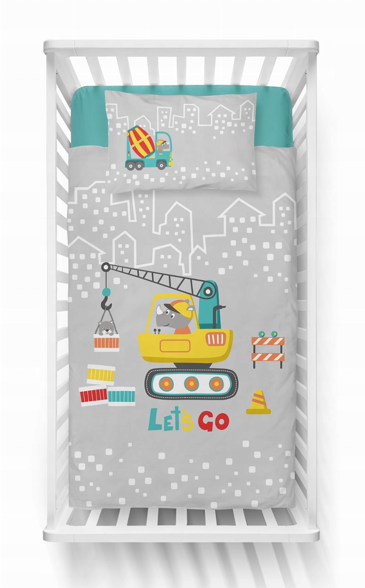 Patalynės kompleksas statybos 90x120 cm