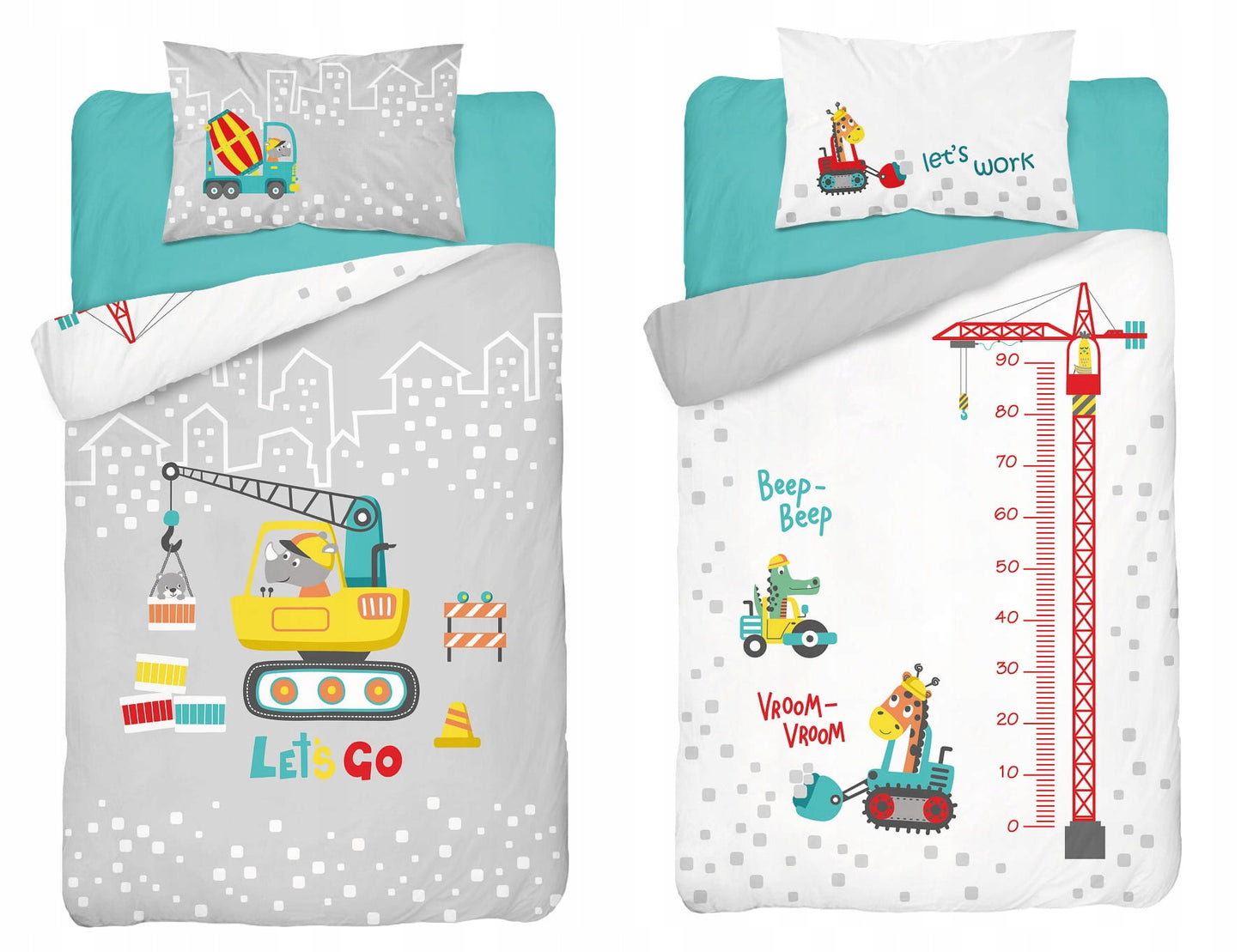 Patalynės kompleksas statybos 90x120 cm