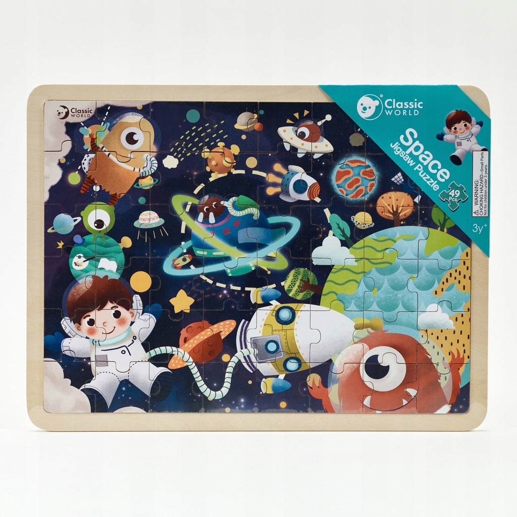 Medinė dėlionė kosmosas 48 detalės – pagrindinis vaizdas