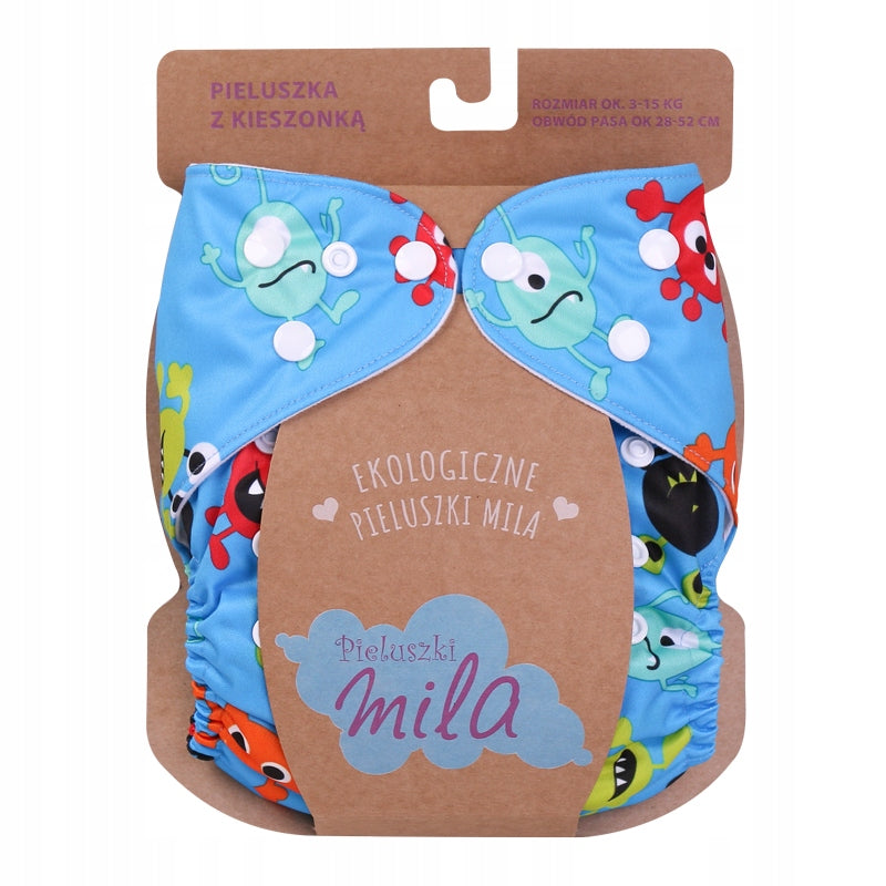 Daugkartinės sauskelnės Sea – pagrindinis vaizdas