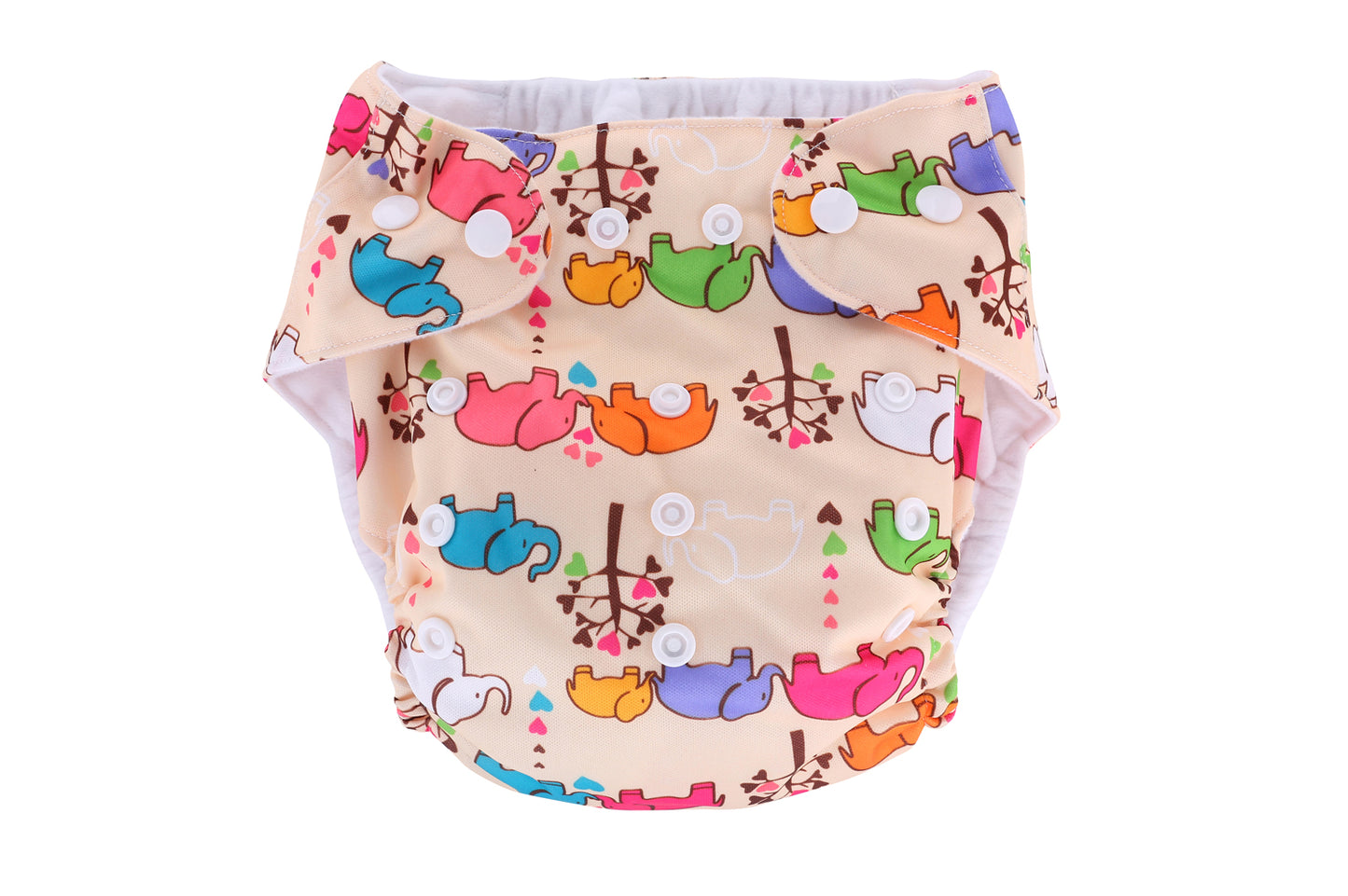 Daugkartinės sauskelnės Elephants – vaizdas 3