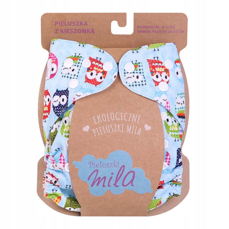 Daugkartinės sauskelnės pelėdos – pagrindinis vaizdas