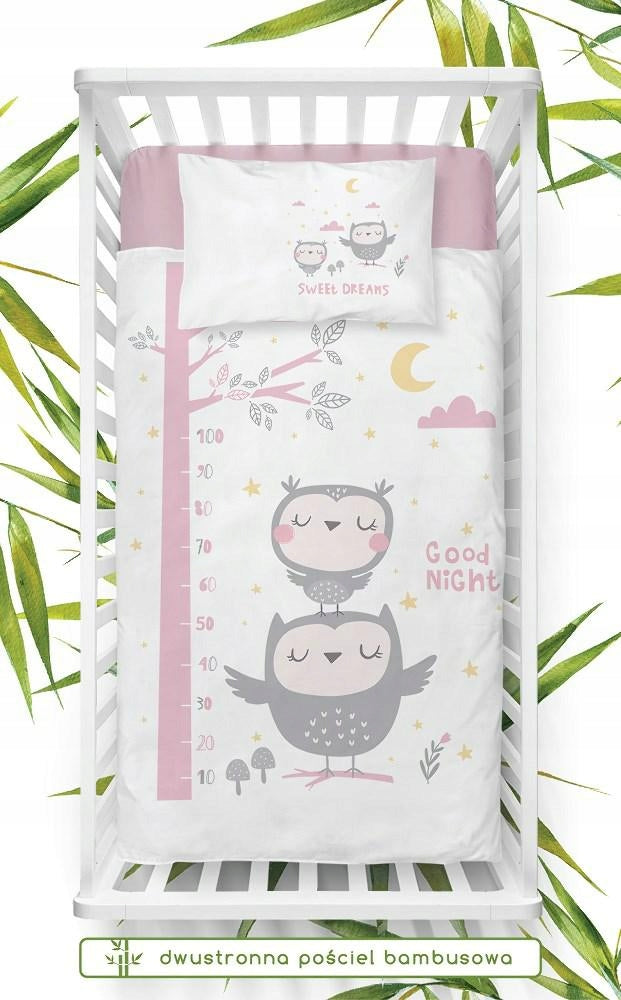 Kūdikių patalynės komplektas Pelėda – pagrindinis vaizdas