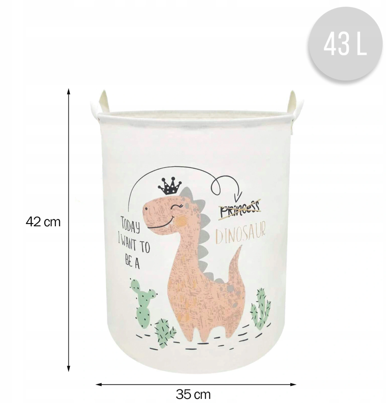 Krepšys žaislams Dinozauras – vaizdas 2