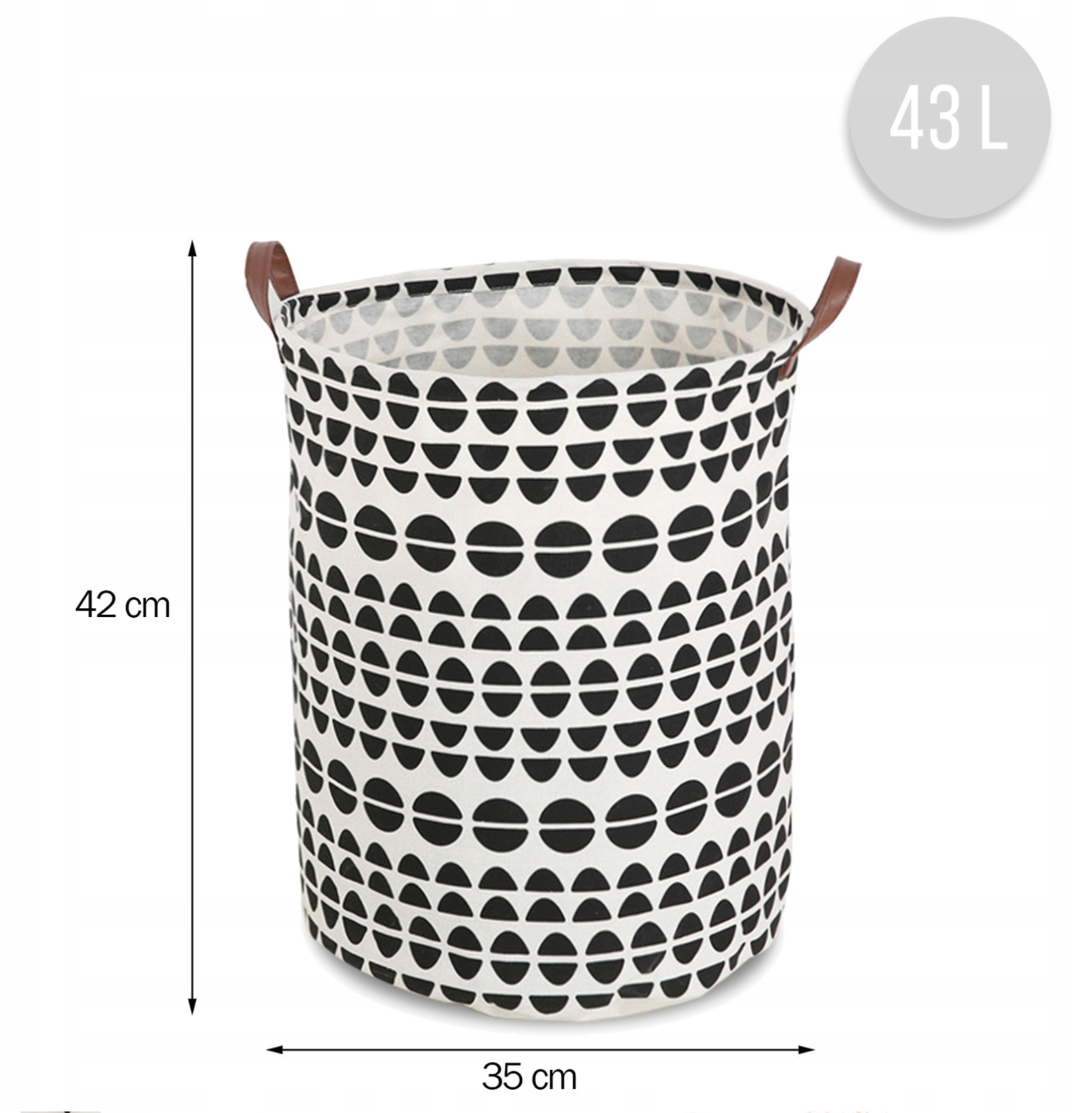 Krepšys žaislams 35 x 42 cm – vaizdas 2