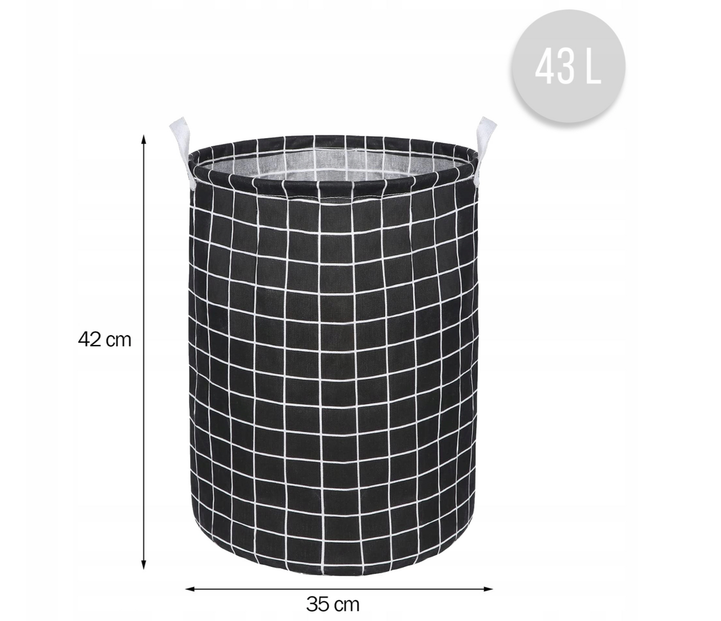 Krepšys žaislams 35 x 42 cm – vaizdas 2