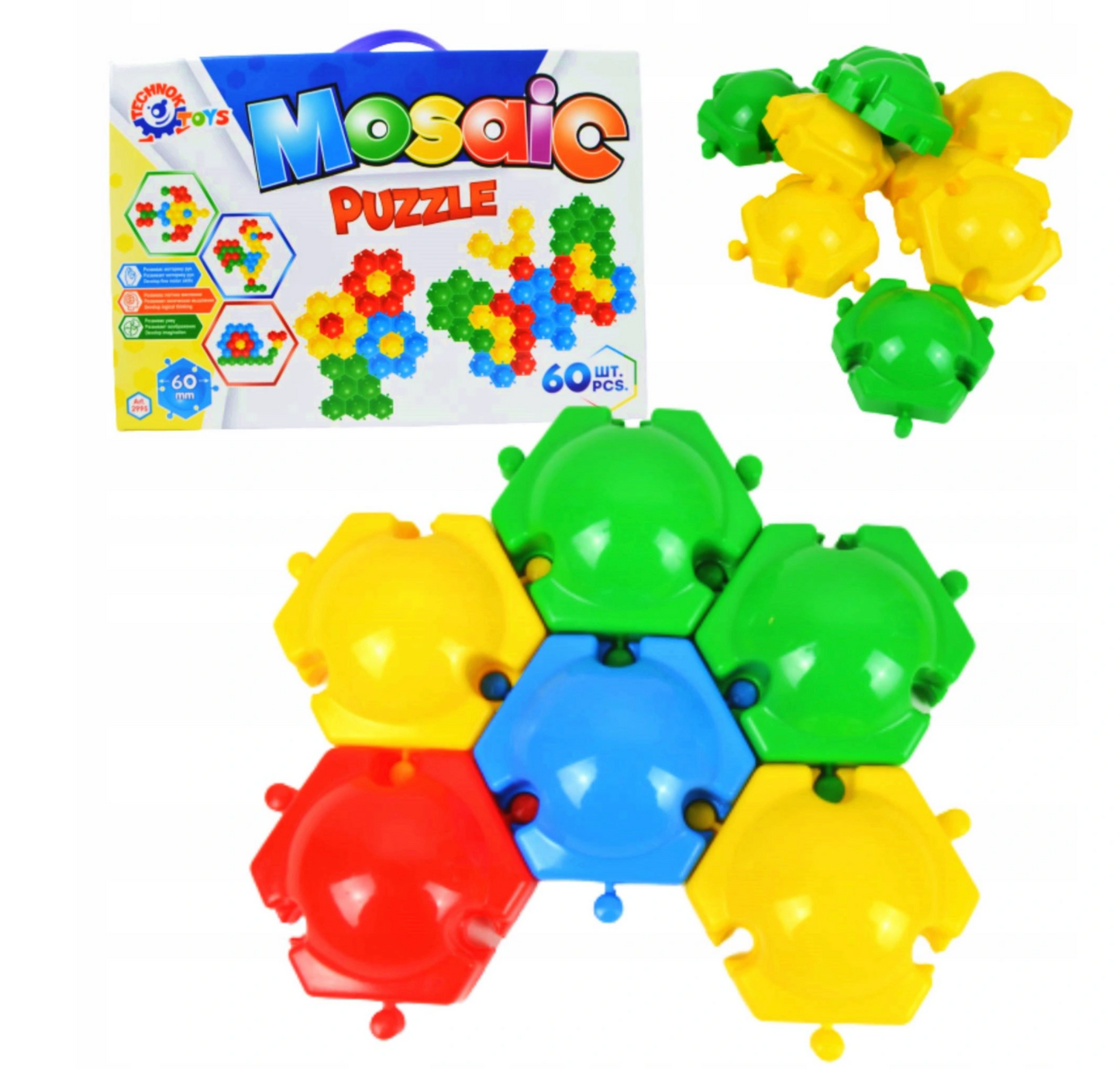 Lavinamasis žaislas mozaika – pagrindinis vaizdas