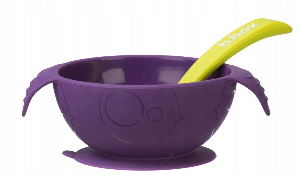 BBox silikoninis puodelis su siurbtuku ir šaukšteliu – pagrindinis vaizdas
