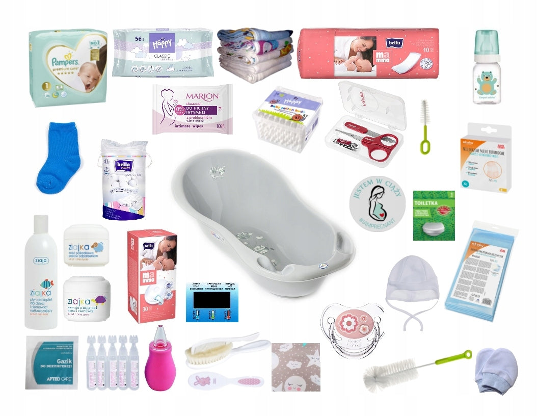 Tega Baby naujagimio rinkinys į ligoninę