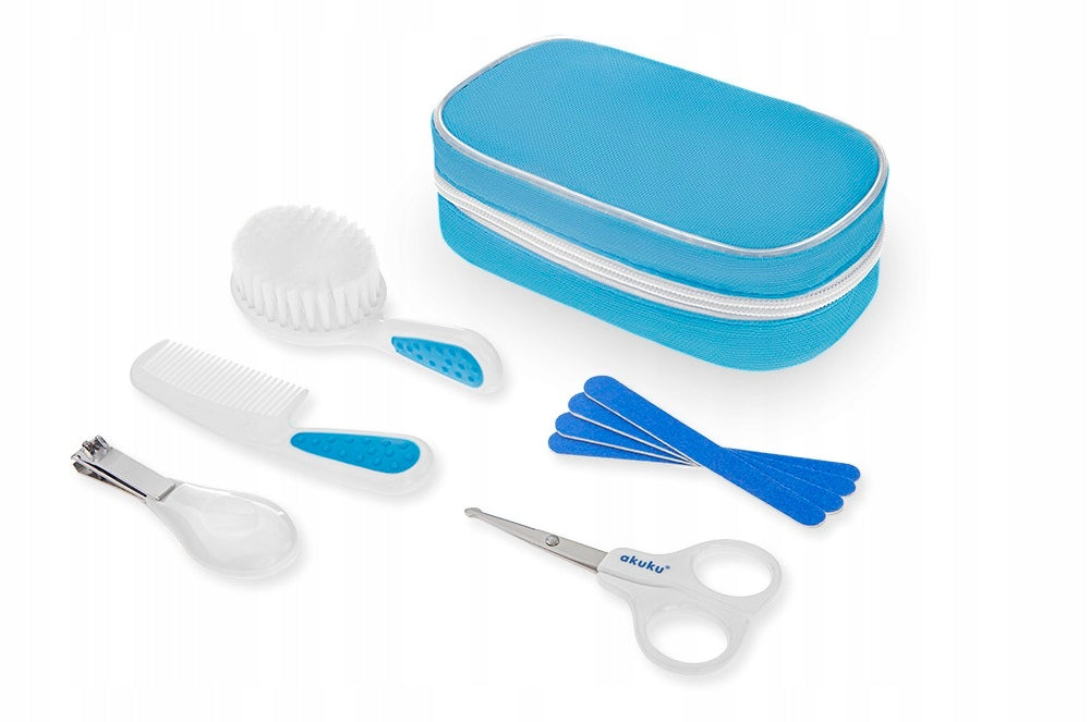 Akuku manikiūro rinkinys kūdikiams, 9 el, su dėklu – vaizdas 2