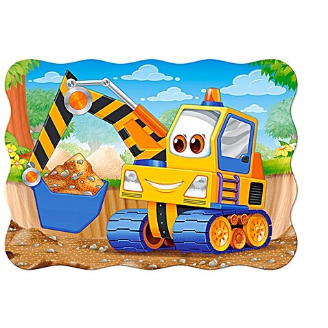 Castorland dėlionė YELLOW DIGGER 30 det – vaizdas 2