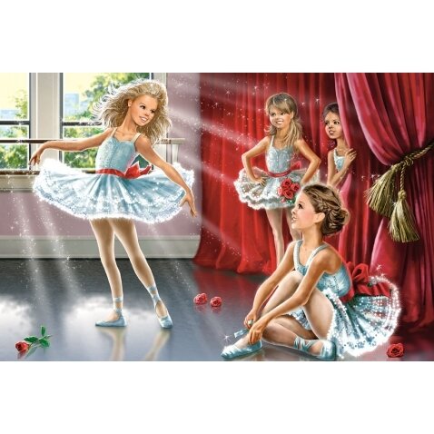 Castorland dėlionė BALLET CLASS 120 det – vaizdas 2