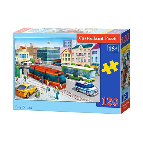 Castorland dėlionė CITY SQUARE 120 det – pagrindinis vaizdas