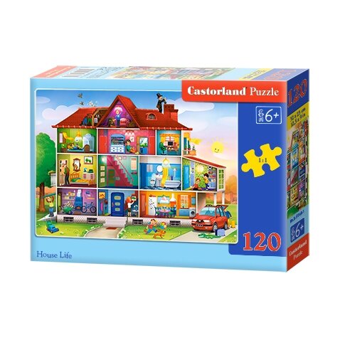 Castorland dėlionė HOUSE LIFE 120 det – pagrindinis vaizdas