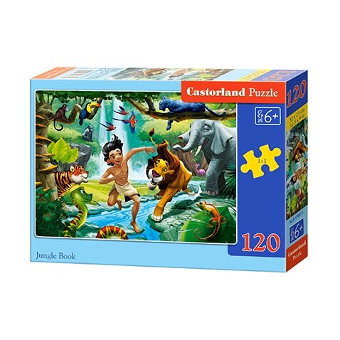 Castorland dėlionė JUNGLE BOOK 120 det – pagrindinis vaizdas