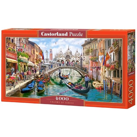 Castorland dėlionė CHARMS OF VENICE 4000 det – pagrindinis vaizdas