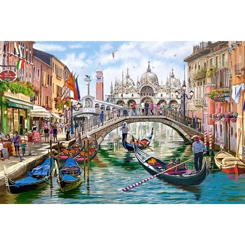 Castorland dėlionė CHARMS OF VENICE 4000 det – vaizdas 2