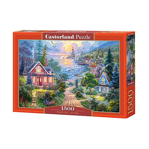 Castorland dėlionė COASTAL LIVING 1500 det – pagrindinis vaizdas