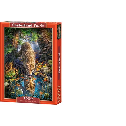 Castorland dėlionė WOLF IN THE WILD 1500 det – pagrindinis vaizdas
