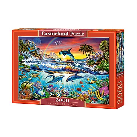 Castorland dėlionė Paradise Cove 3000 det – pagrindinis vaizdas