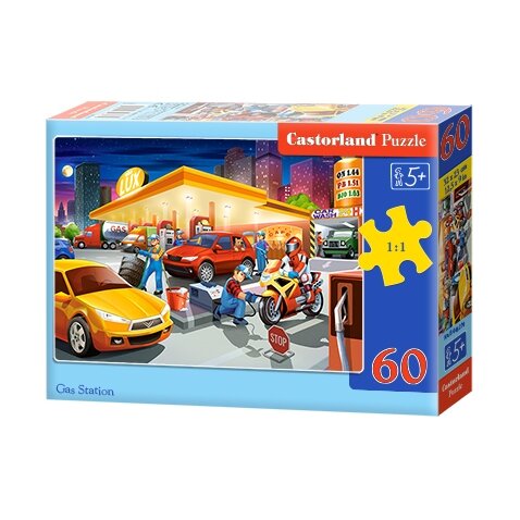 Castorland dėlionė GAS STATION 60 det – pagrindinis vaizdas