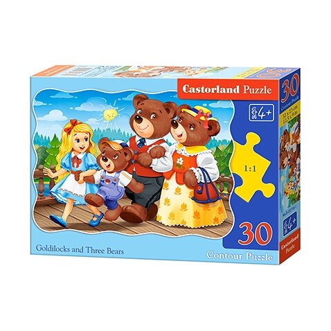 Castorland dėlionė Goldilocks and Three Bears 30 det – pagrindinis vaizdas