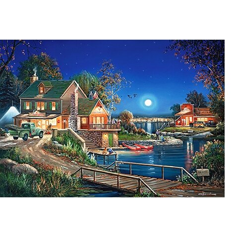 Castorland dėlionė Autumn 500 det – vaizdas 2