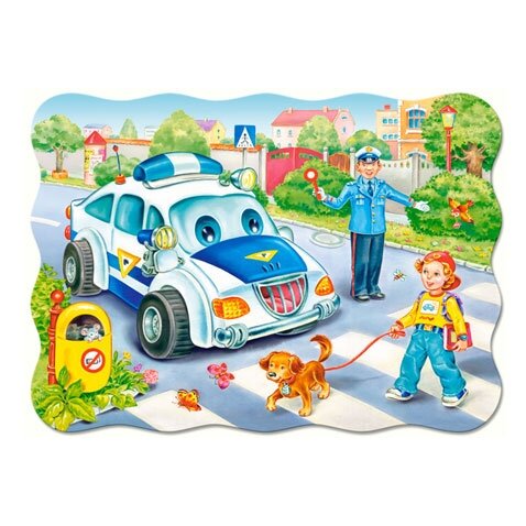 Castorland dėlionė WAY TO SCHOOL 30 det – vaizdas 2