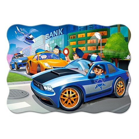 Castorland dėlionė POLICE CHASE 30 det – vaizdas 2