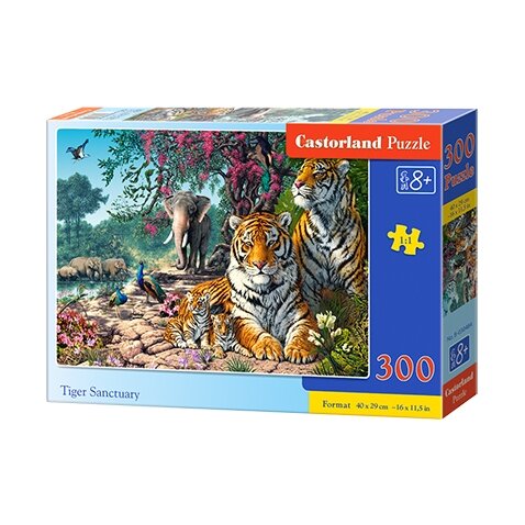 Castorland dėlionė TIGER SANCTUARY 300 det – pagrindinis vaizdas