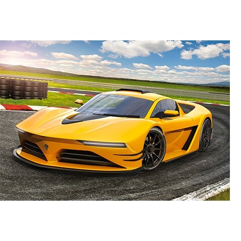 Castorland dėlionė YELLOW SPORTSCAR 120 det – vaizdas 2