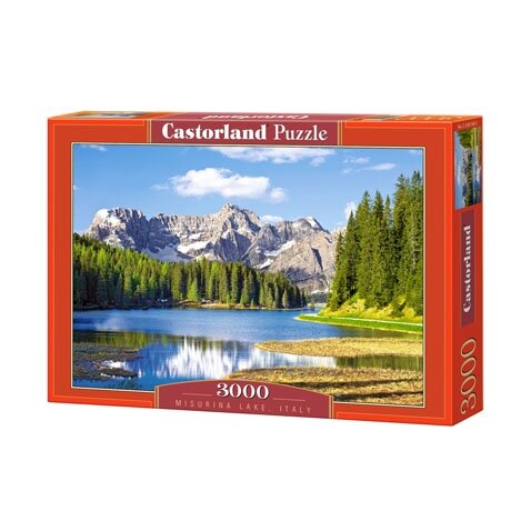Castorland dėlionė Misurina Lake, Italy 3000 det – pagrindinis vaizdas