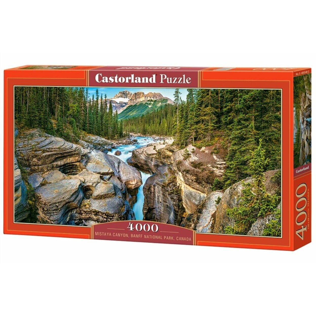 Castorland dėlionė Mistaya Canyon, Banff National Park, Canada 4000 det – pagrindinis vaizdas