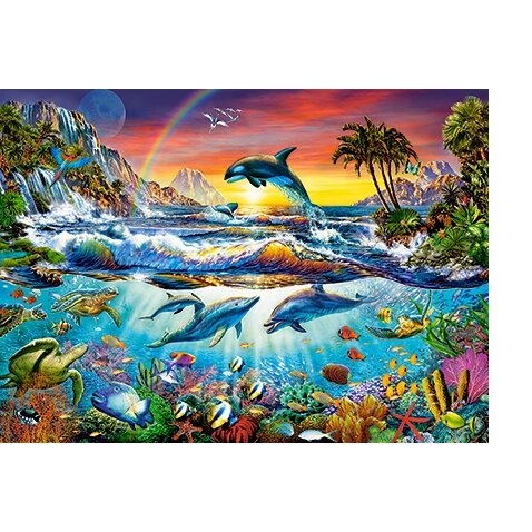 Castorland dėlionė PARADISE COVE 300 det – vaizdas 2